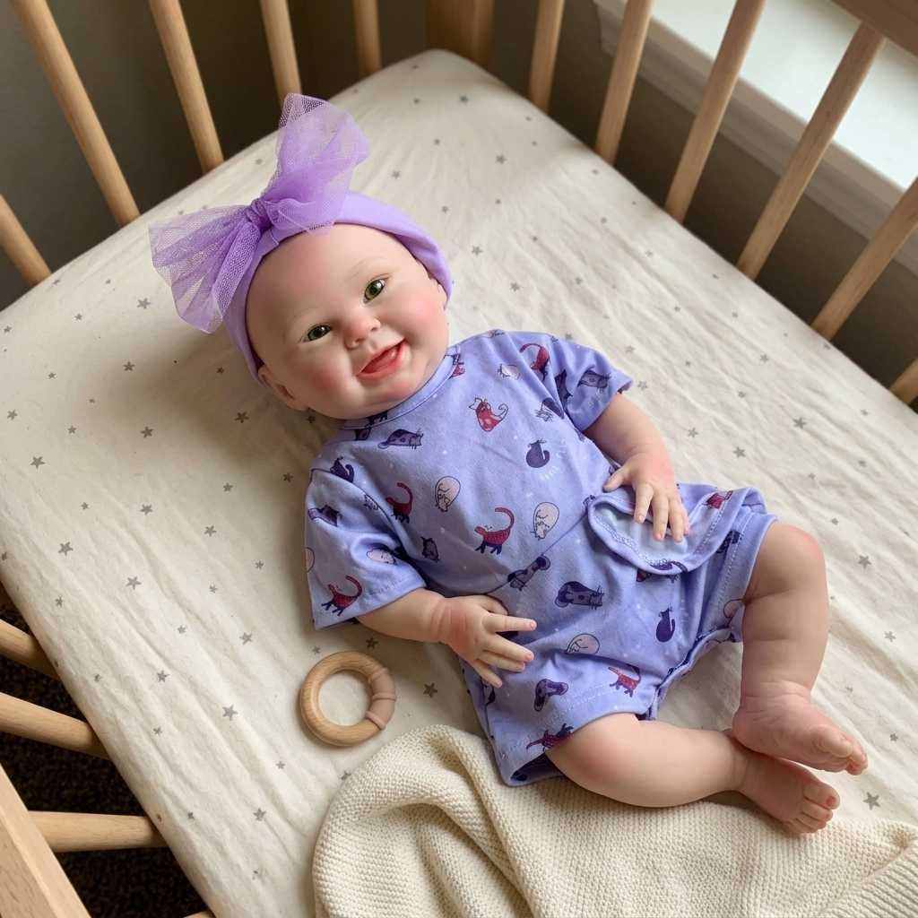 ตุ๊กตาซิลิโคนรีบอร์นขนาด 18 นิ - Reborn Baby Doll Silicone Realistic บทวิจารณ์และราคา