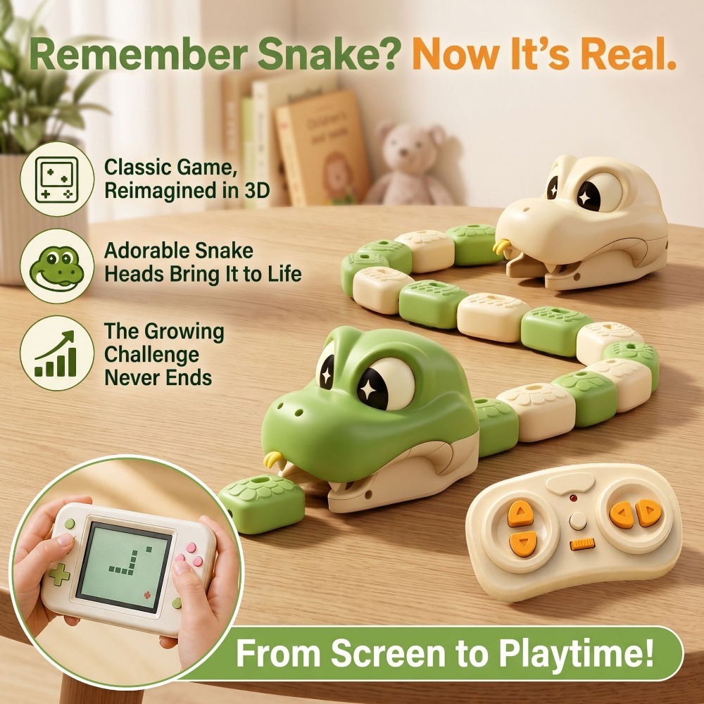 ของเล่นงูแม่เหล็กควบคุมระยะไกล - Remote Control Toys บทวิจารณ์และราคา